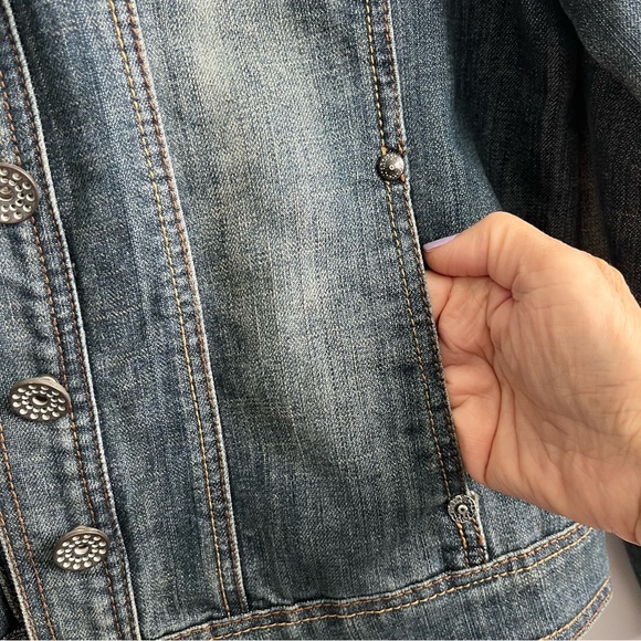 Dollhouse Jean Jacket Sz Lg - Picture 6 of 6